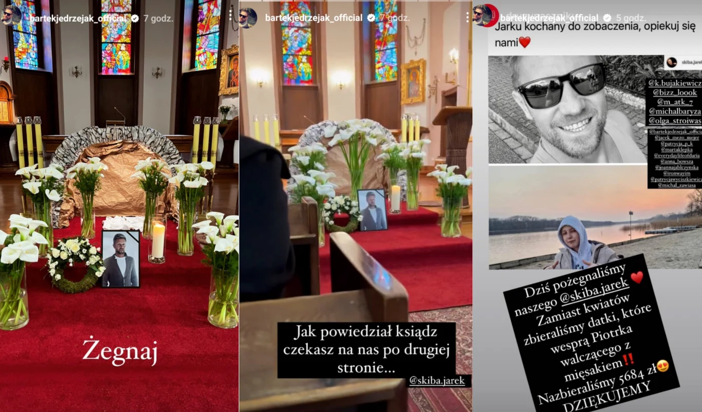 Bartek Jędrzejak żegna przyjaciela https://www.instagram.com/bartekjedrzejak_official/ Bartek Jędrzejak żegna przyjaciela https://www.instagram.com/bartekjedrzejak_official/