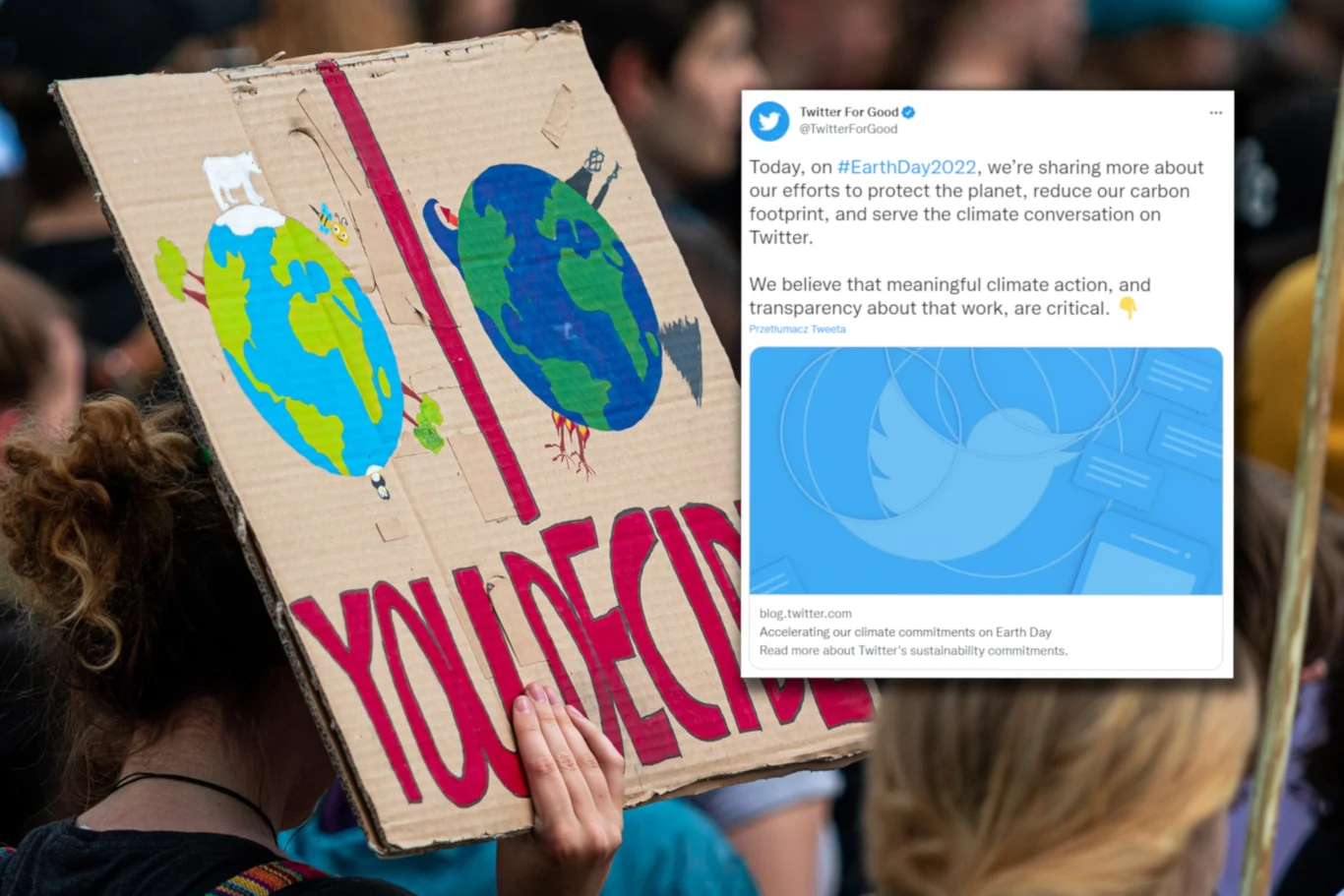 Serwis Twitter ogłosił, że będzie blokował reklamy zaprzeczające istnieniu zmian klimatycznych Serwis Twitter ogłosił, że będzie blokował reklamy zaprzeczające istnieniu zmian klimatycznych