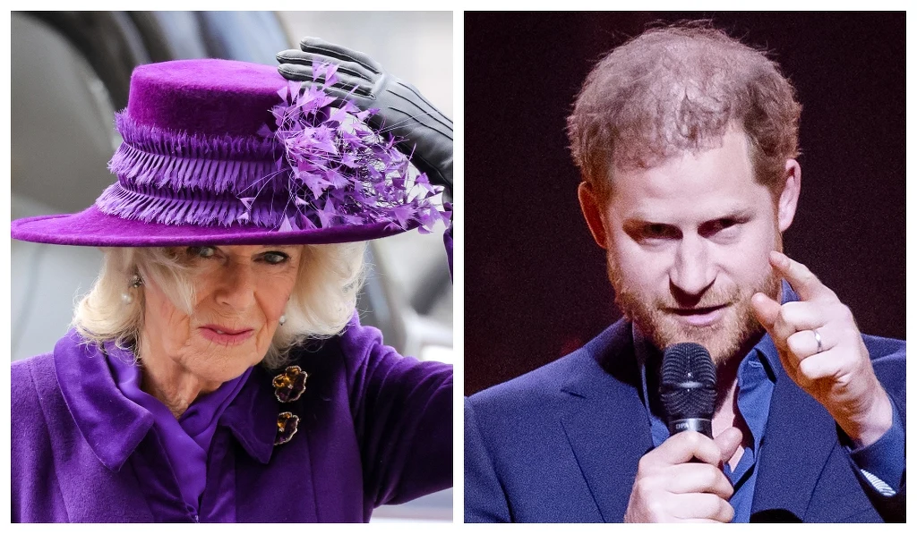 księżna Camilla, książę Harry