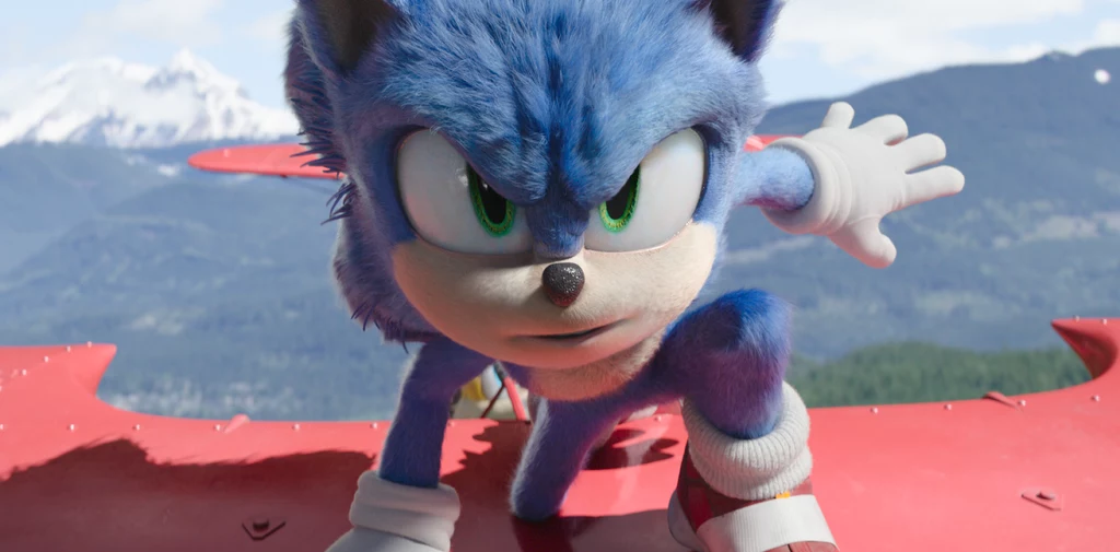Kadr z filmu "Sonic 2. Szybki jak błyskawica"