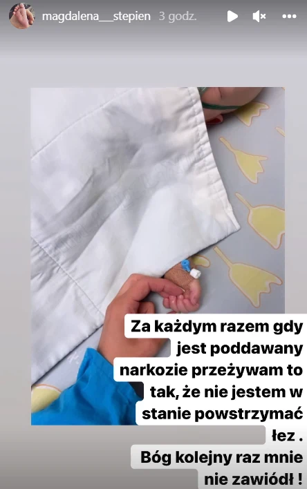 Magdalena Stępień o stanie zdrowia synka https://www.instagram.com/magdalena___stepien/