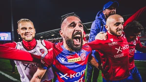 Ivi Lopez cieszy się z kolejnej wygranej Rakowa