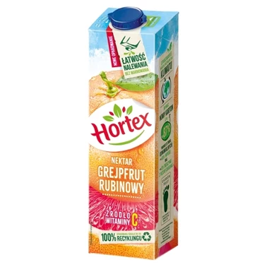 Hortex Nektar grejpfrut rubinowy 1 l - 1