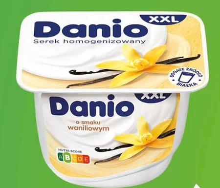 Danio XXL Serek homogenizowany o smaku waniliowym 220 g