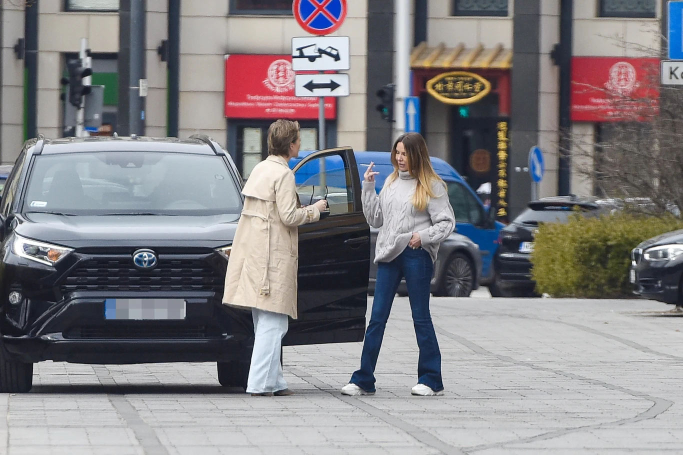 Hanna Lis w obiektywie paparazzich Hanna Lis w obiektywie paparazzich