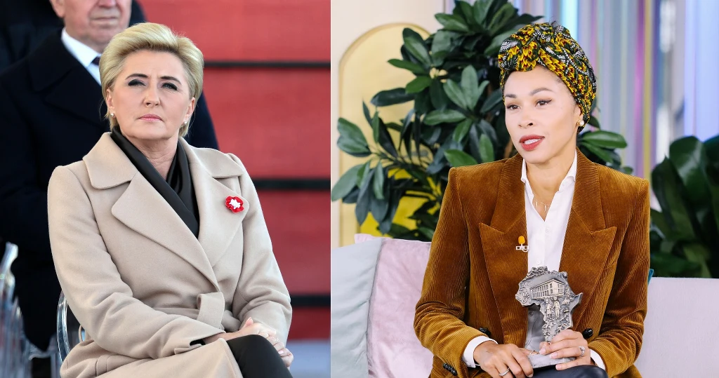 Omenaa Mensah o spotkaniu z Agatą Dudą