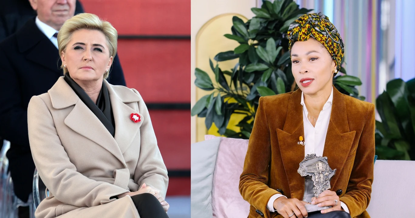 Omenaa Mensah o spotkaniu z Agatą Dudą