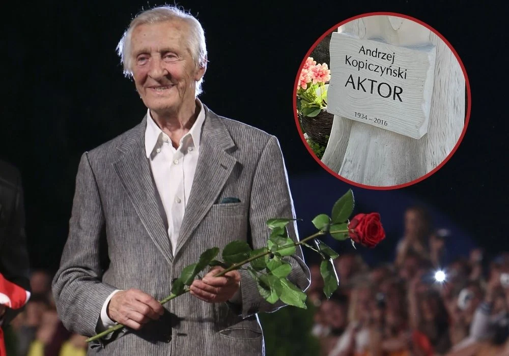 Andrzej Kopiczyński doczekał się nowego nagrobka na Powązkach Andrzej Kopiczyński doczekał się nowego nagrobka na Powązkach