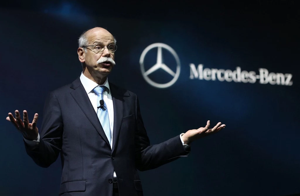 Już co czwarte nowa auto w Polsce należy do segmentu premium. Na zdjęciu - Dieter Zetsche - prezes Daimler AG