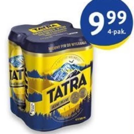 Tatra Piwo jasne pełne 4 x 500 ml