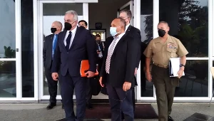 Koordynator Rady Bezpieczeństwa Narodowego ds. Indo-Pacyfiku Kurt Campbell po spotkaniu z delegacją Wysp Salomona