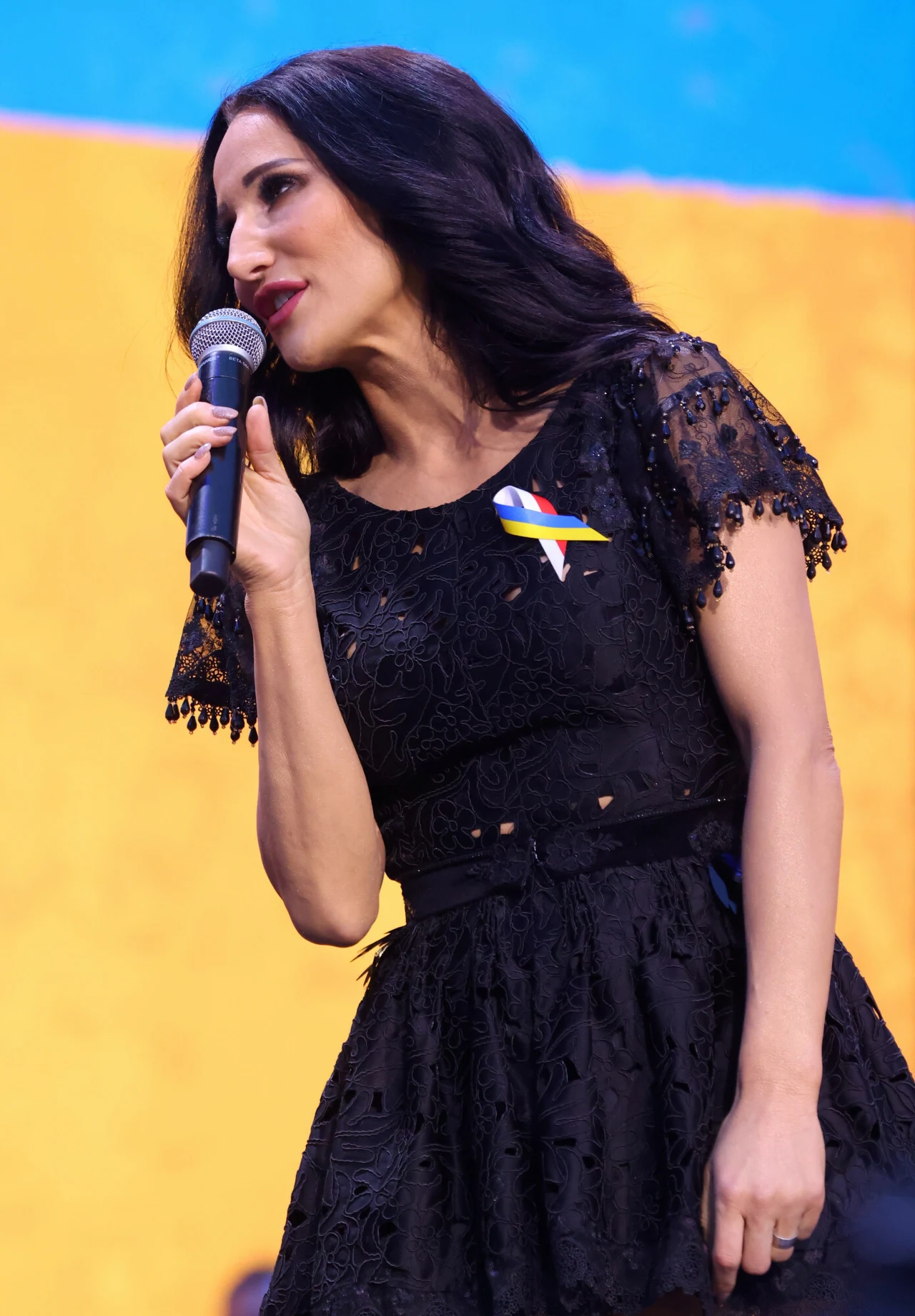 Justyna Steczkowska na koncercie "Chwała Ukrainie"