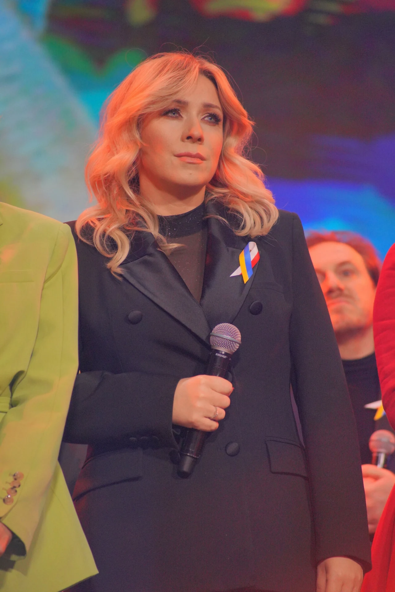 Kasia Cerekwicka na koncercie "Chwała Ukrainie"