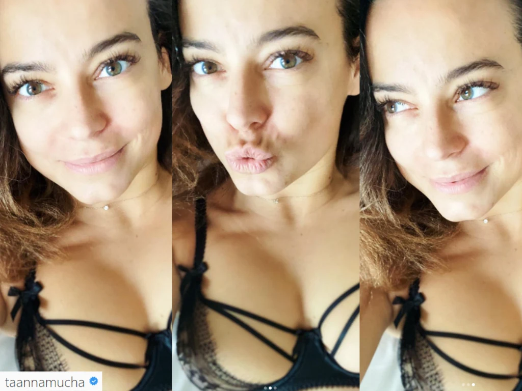 Roznegliżowana Anna Mucha świętuje 42. urodziny na Instagramie @taannamucha/