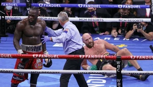Deontay Wilder posłał Tysona Fury'ego na deski