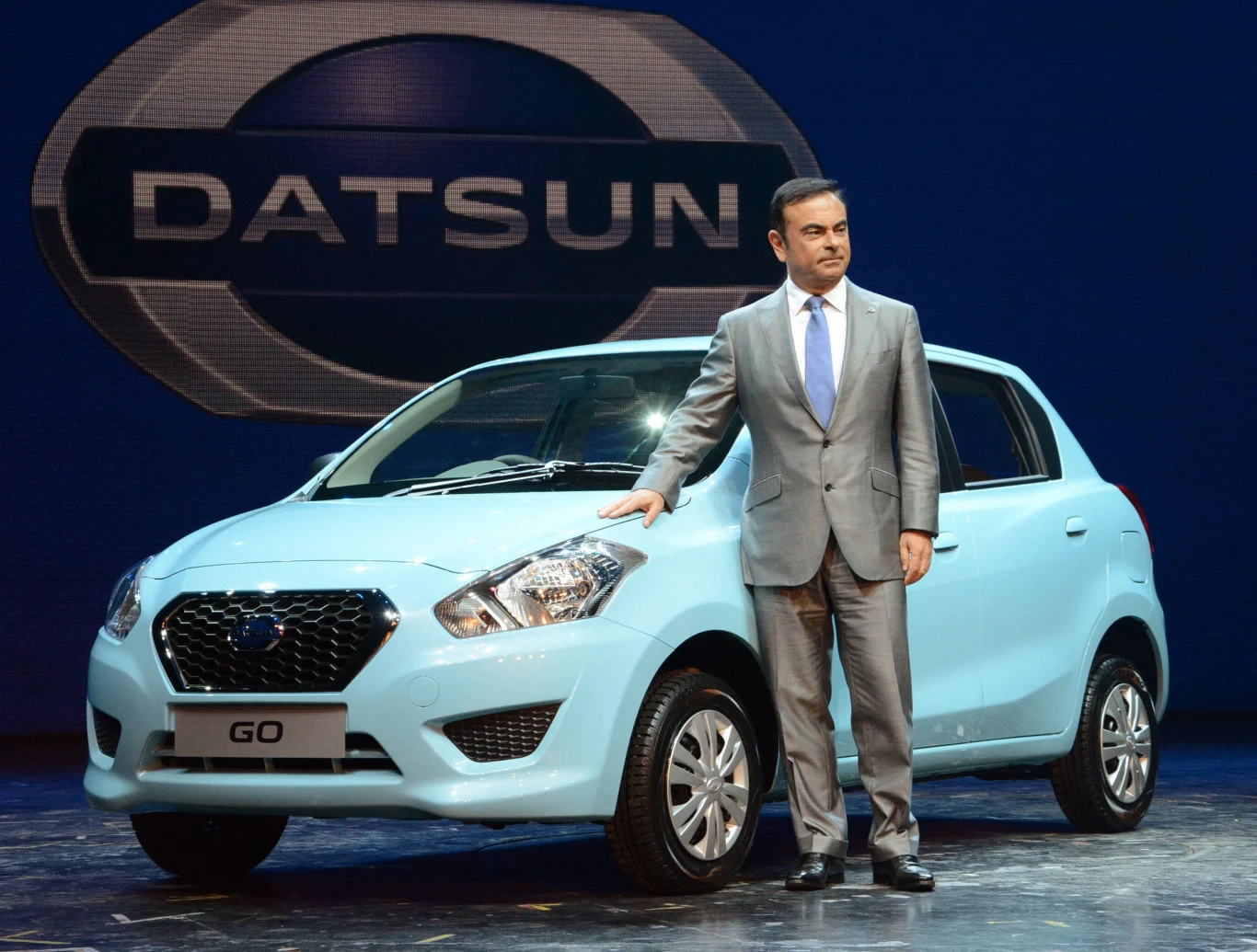 Carlos Ghosn prezentuje Datsuna Go Carlos Ghosn prezentuje Datsuna Go