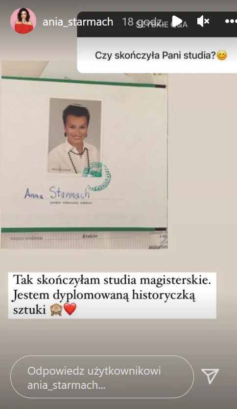 Anna Starmach w krótkich włosach Anna Starmach w krótkich włosach