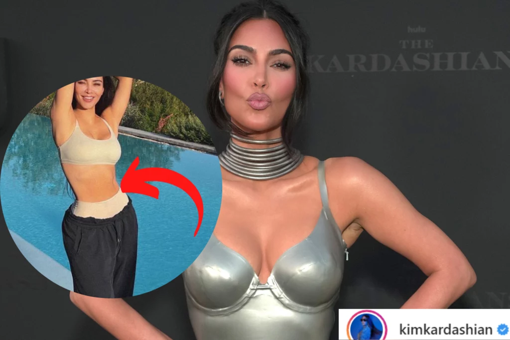 Kim Kardashian na nowych zdjęciach. To zwróciło uwagę fanów