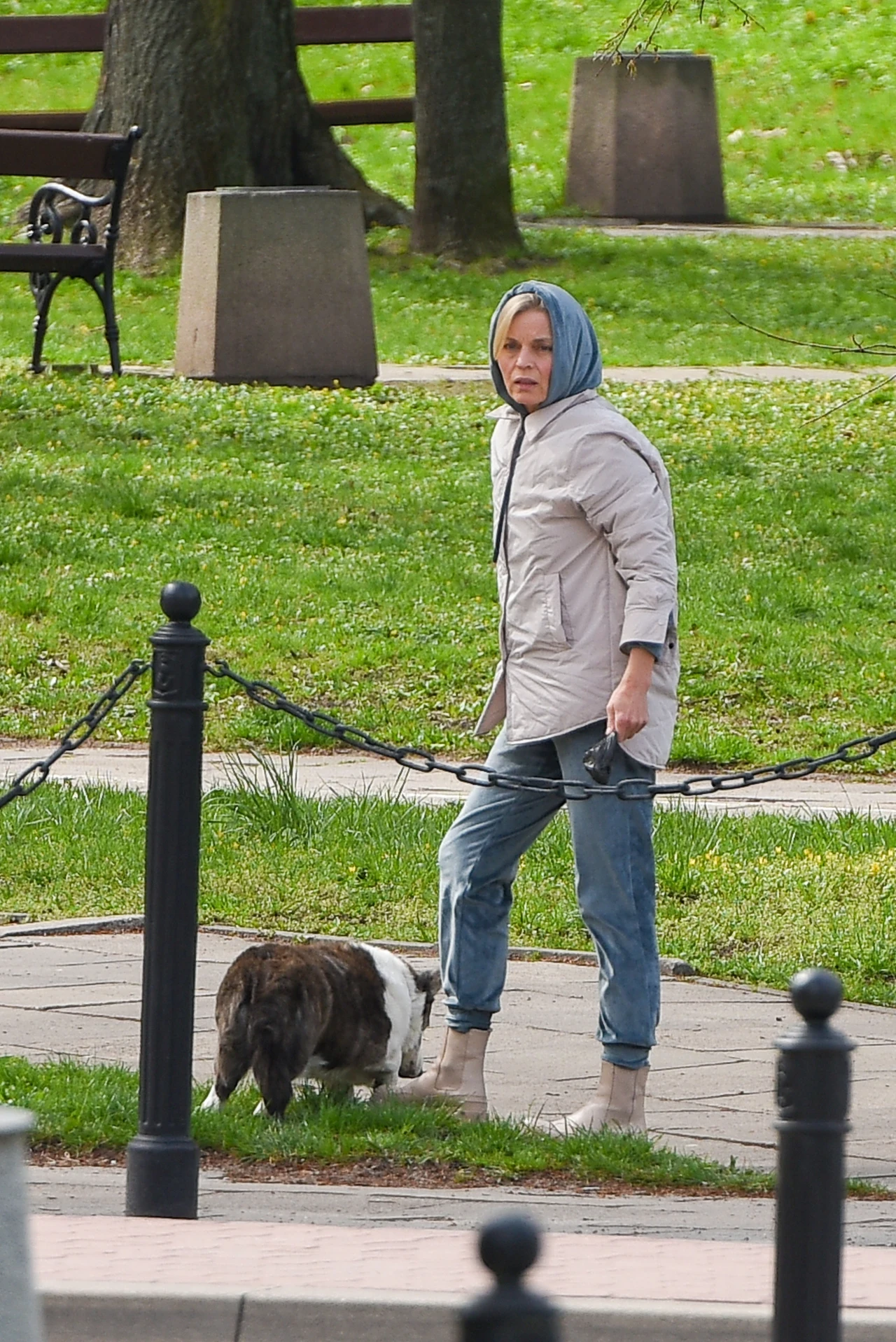 Małgorzata Foremniak przyłapana na mieście