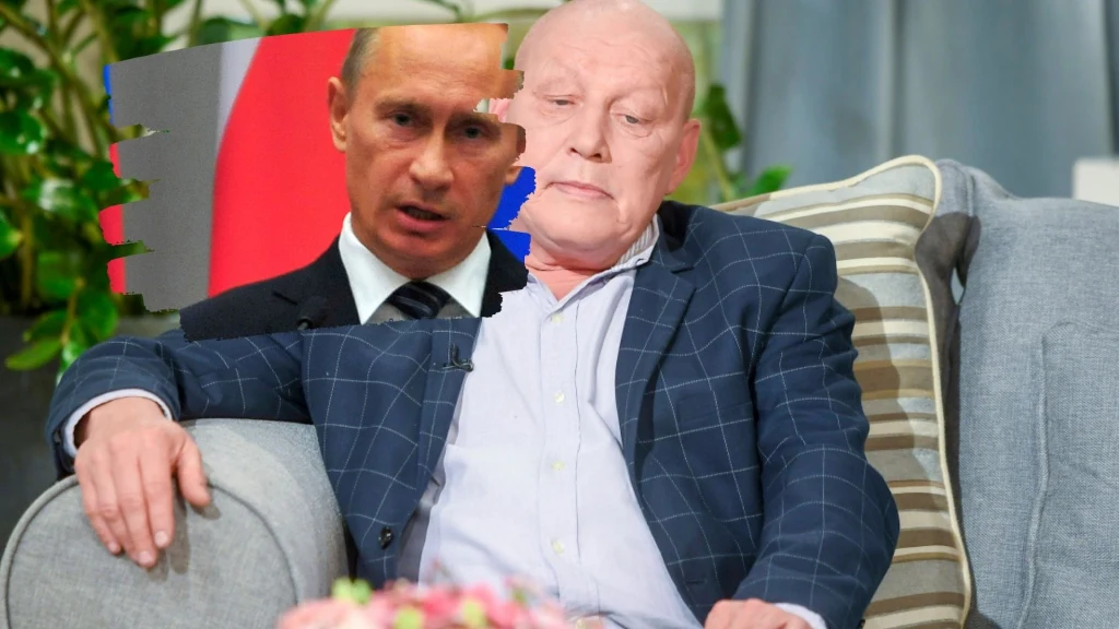 Krzysztof Jackowski i Władimir Putin Krzysztof Jackowski i Władimir Putin