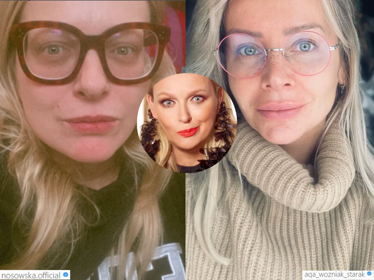 Kasia Nosowska została porównana do Agnieszki Woźniak-Starak Foto IG: @nosowska.official/ / @aga_wozniak_starak/ Kasia Nosowska została porównana do Agnieszki Woźniak-Starak Foto IG: @nosowska.official/ / @aga_wozniak_starak/