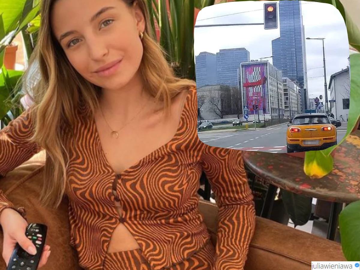 Julia Wieniawa łamie przepisy drogowe Foto IG: @/juliawieniawa/ @fakt24.pl/ Julia Wieniawa łamie przepisy drogowe Foto IG: @/juliawieniawa/ @fakt24.pl/