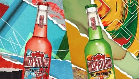 Desperados Melon Cooler i Cranberry Fizz.
