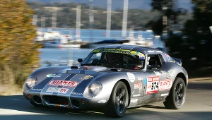 Zawodnik podczas rajdu Targa Tasmania