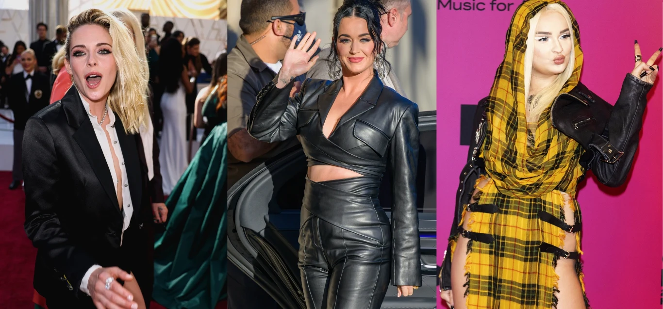 Kristen Stewart, Katy Perry, Kim Petras Kristen Stewart, Katy Perry, Kim Petras