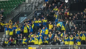 Kibice reprezentacji Ukrainy
