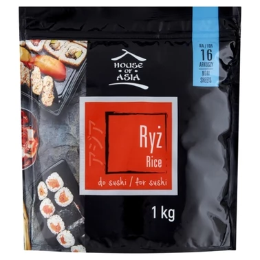 House of Asia Ryż do sushi 1 kg - 0