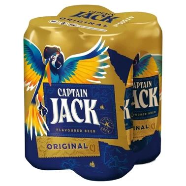 Captain Jack Original Piwo smakowe 2 l (4 x 0,5 l) - 0