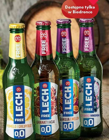Lech Free Piwo bezalkoholowe pomelo i grejpfrut 330 ml