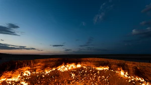 Tam nie brakuje gazu. Wrota Piekieł w Turkmenistanie płoną od 50 lat