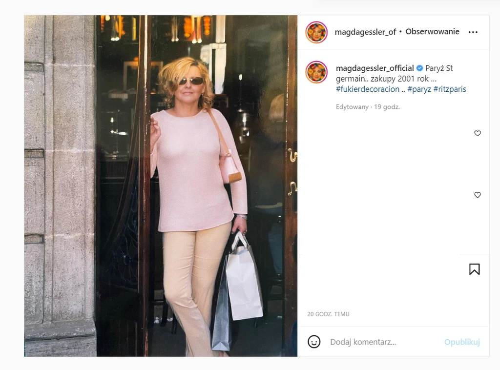 Magda Gessler: www.instagram.com/magdagessler_official/