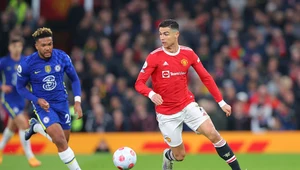 Cristiano Ronaldo (z prawej) i Reece James