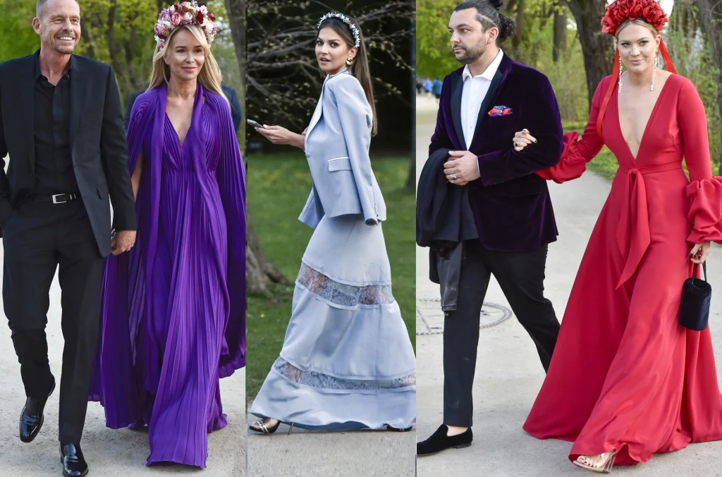 Gwiazdy w drodze na charytatywną kolację