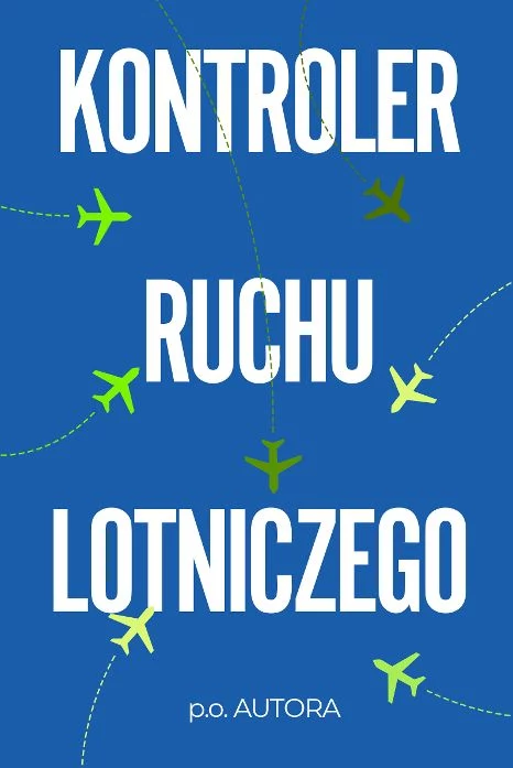 Okładka książki "Kontroler ruchu lotniczego", wydawnictwo MUZA S.A.