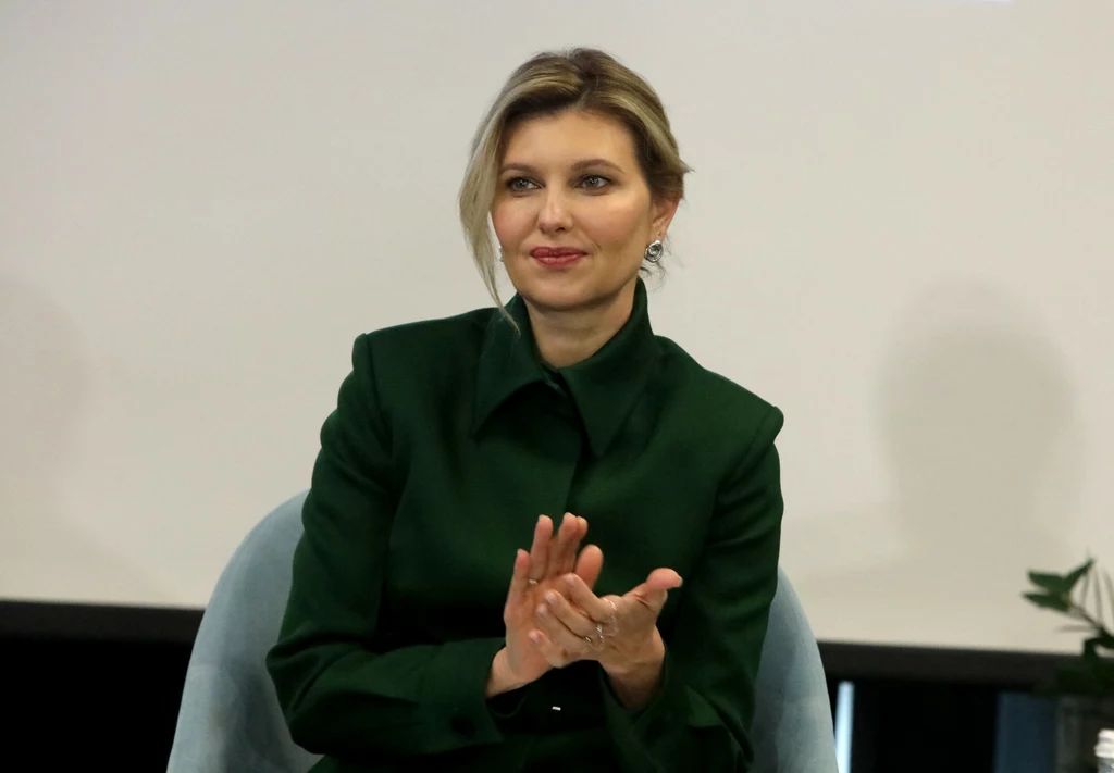 Pierwsza dama Ukrainy Ołena Zełenska Pierwsza dama Ukrainy Ołena Zełenska
