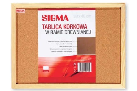 Tablica korkowa Sigma