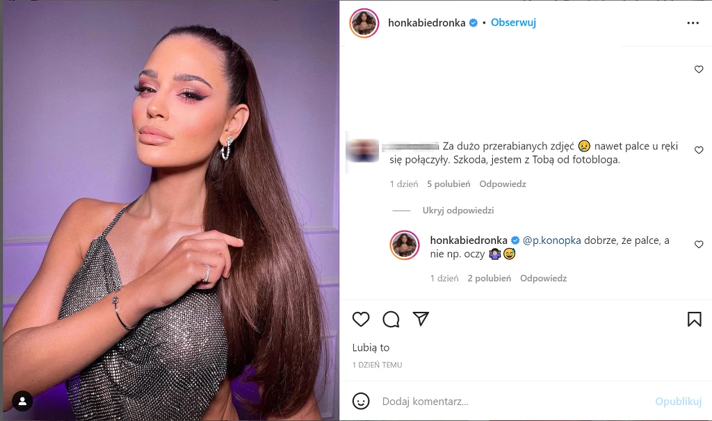 Honorata Skarbek: www.instagram.com/honkabiedronka/