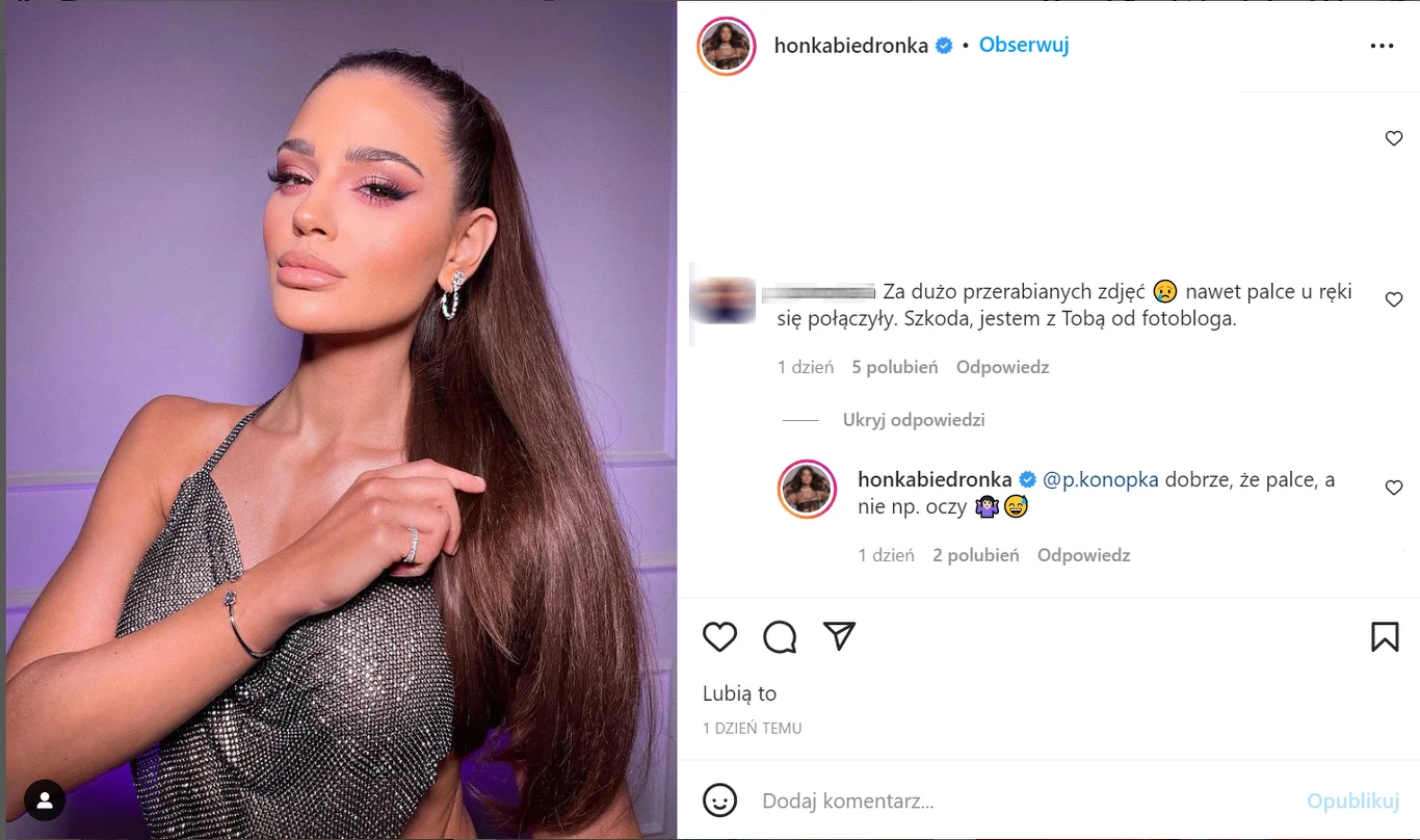 Honorata Skarbek: www.instagram.com/honkabiedronka/