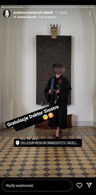 Justyna Kowalczyk: www.instagram.com/justyna.kowalczyk.tekieli/ Justyna Kowalczyk: www.instagram.com/justyna.kowalczyk.tekieli/