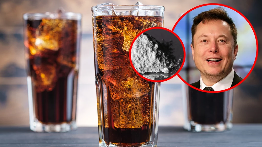 Elon Musk chce dodać kokainę do składu Coca-Coli