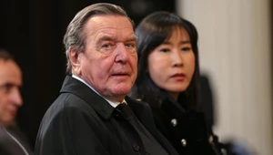 Gerhard Schroeder z żoną