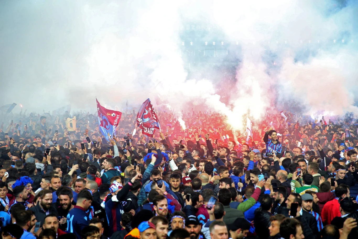 Trabzonspor świętuje Trabzonspor świętuje