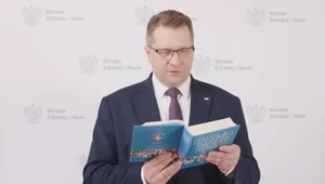Przemysław Czarnek promuje narodowe czytanie Biblii