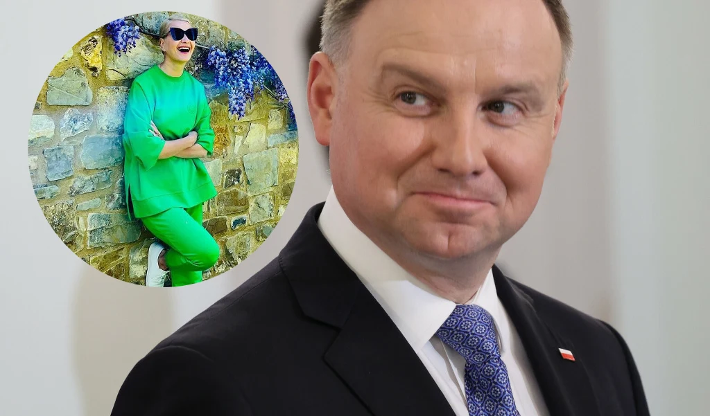 Andrzej Duda i Małgorzata Kożuchowska