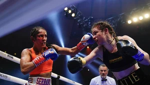 Irlandka Katie Taylor i Portorykanka Amanda Serrano