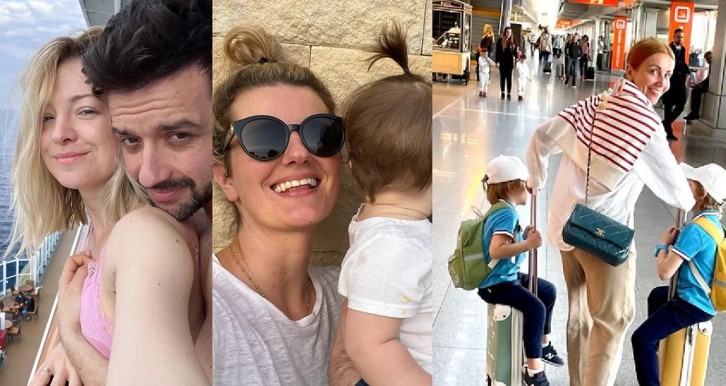 Barbara Kurdej-Szatan, Rafał Szzatan, Zofia Zborowska i Katarzyna Zielińska